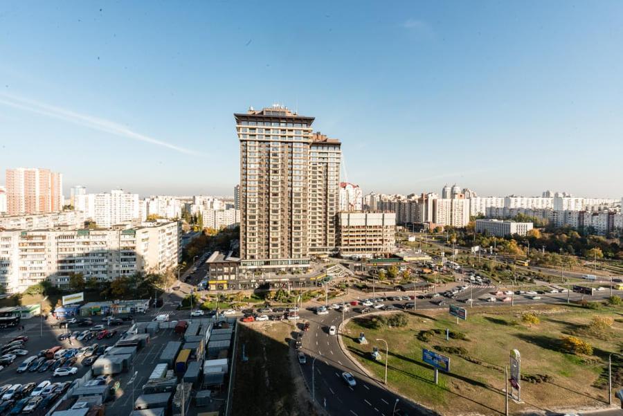 Roskoschnaya 3К Quartira 135М2 Na Naberejneu. Minskaya Apartment เคียฟ ภายนอก รูปภาพ